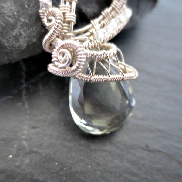 Green Amethyst pendant