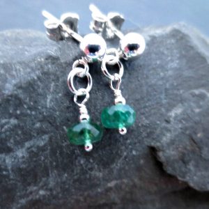 Emerald earrings