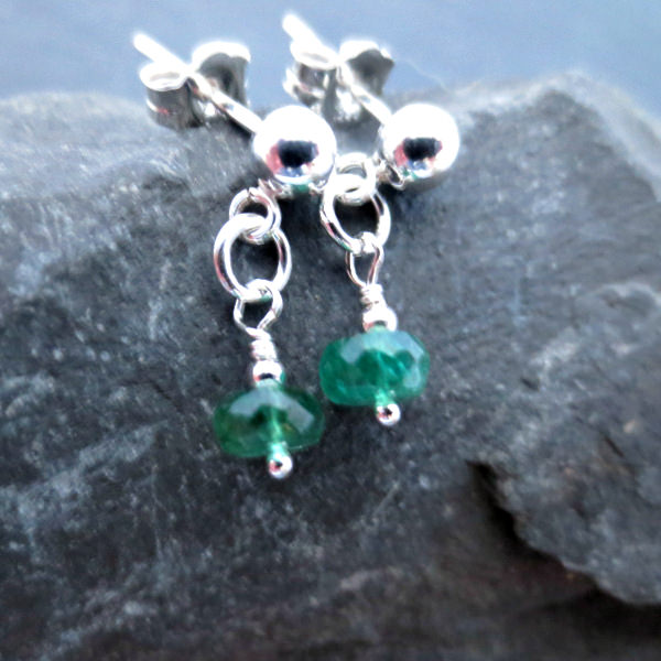 Emerald earrings