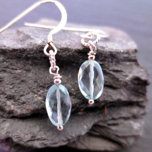 Blue Topaz earrings
