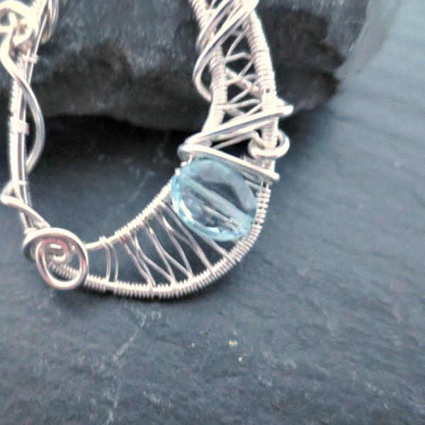 Blue Topaz pendant