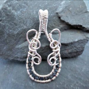 Sapphire pendant