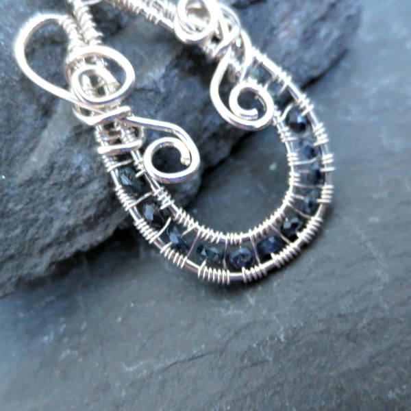 Sapphire pendant