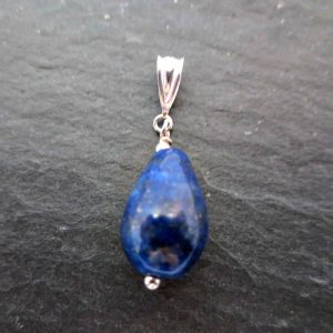 Lapis Lazuli drop pendant