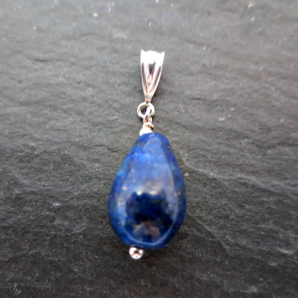 Lapis Lazuli drop pendant