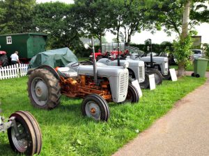 Staffordshire County Show vintage tractors
