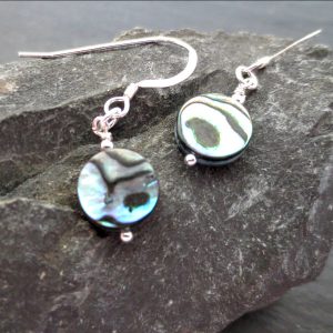 abalone earrings