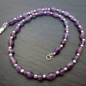 Amethyst necklace