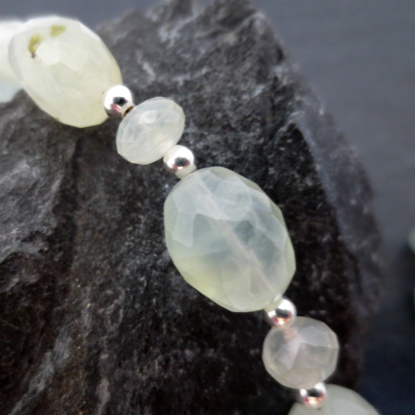 Prehnite necklace