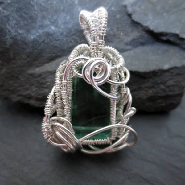 Fluorite pendant