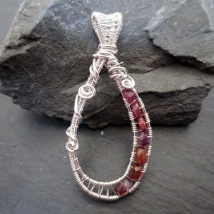 Pink Sapphire pendant