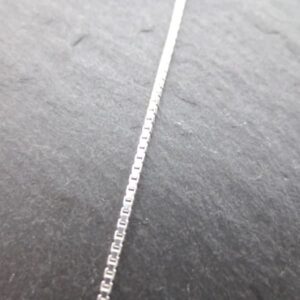 sterling silver square box chain