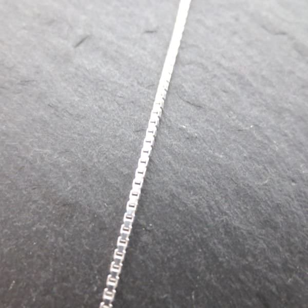 sterling silver square box chain