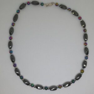 Hematite Twist Necklace
